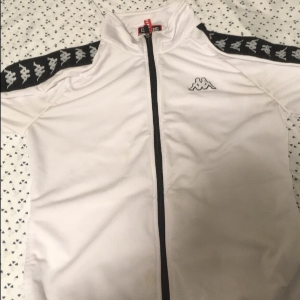 Kappa white jacket